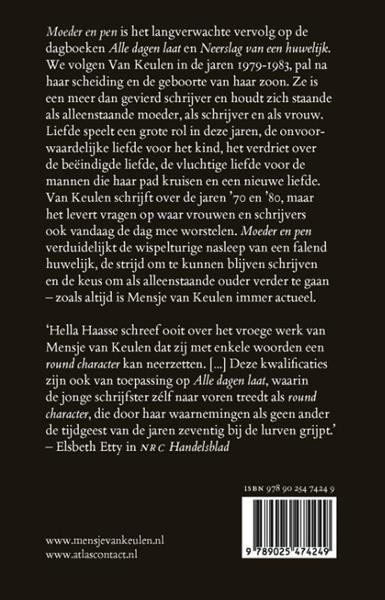Grote foto moeder en pen boeken overige boeken