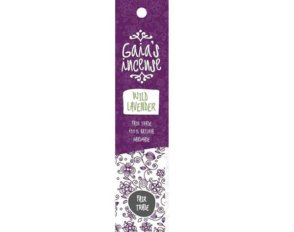 Grote foto gaia incense wild lavender 15 sticks huis en inrichting woningdecoratie