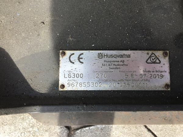 Grote foto gebruikte trilplaat husqvarna lg300 doe het zelf en verbouw overige doe het zelf en verbouw