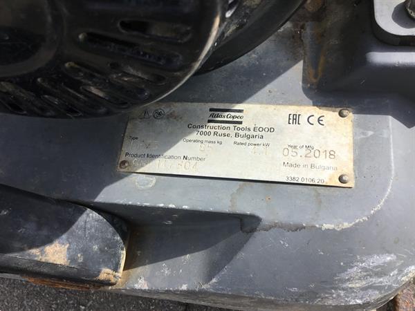 Grote foto gebruikte trilplaat atlas copco lf75 doe het zelf en verbouw overige doe het zelf en verbouw