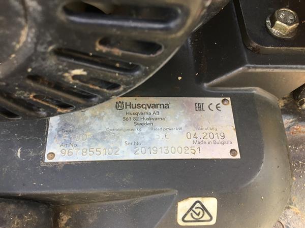 Grote foto gebruikte trilplaat husqvarna lg100 doe het zelf en verbouw overige doe het zelf en verbouw