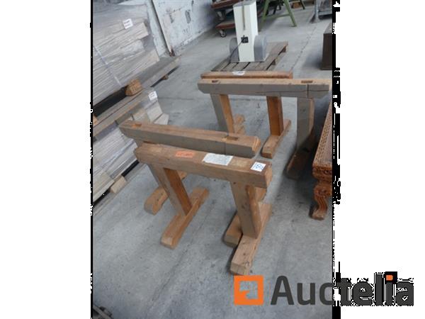 Grote foto 4 massief houten schragen doe het zelf en verbouw onderdelen en accessoires