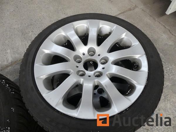 Grote foto 4 winterbanden op goodyear eagle ultra grip aluminium velgen agrarisch wielen