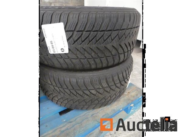 Grote foto 4 winterbanden op goodyear eagle ultra grip aluminium velgen agrarisch wielen