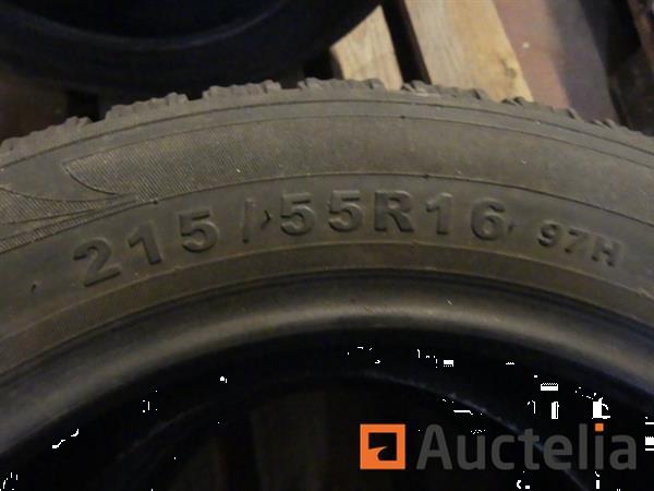 Grote foto 2 banden zonder velgen doublestar 215 55 r16 97h winter agrarisch wielen