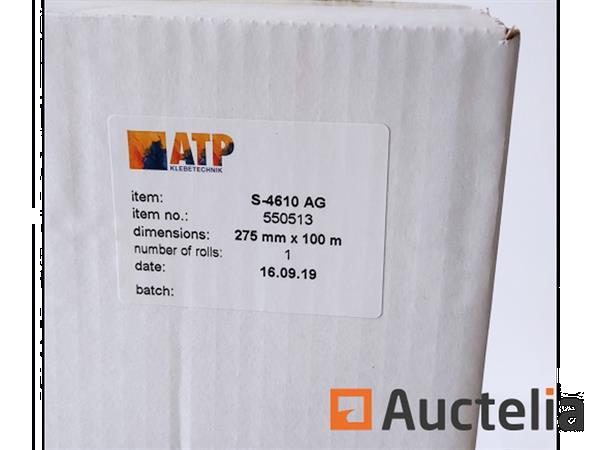 Grote foto dubbelzijdig plakband geel atp klebetechnik 60 stuks doe het zelf en verbouw hefwerktuigen