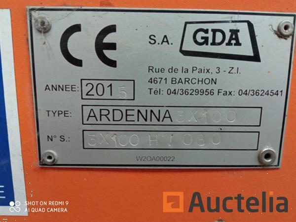 Grote foto sneeuwploeg met elektrische lift gda ardenna 3x100 doe het zelf en verbouw onderdelen en accessoires
