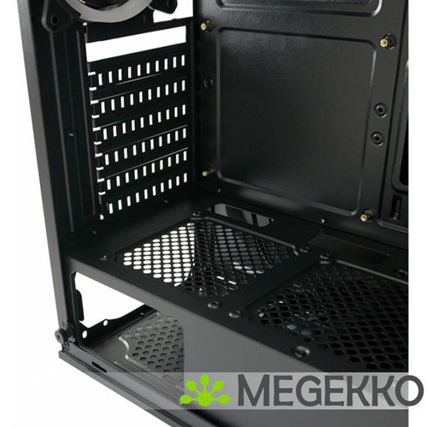 Grote foto lc power gaming 703b midi toren zwart computers en software behuizingen en kasten