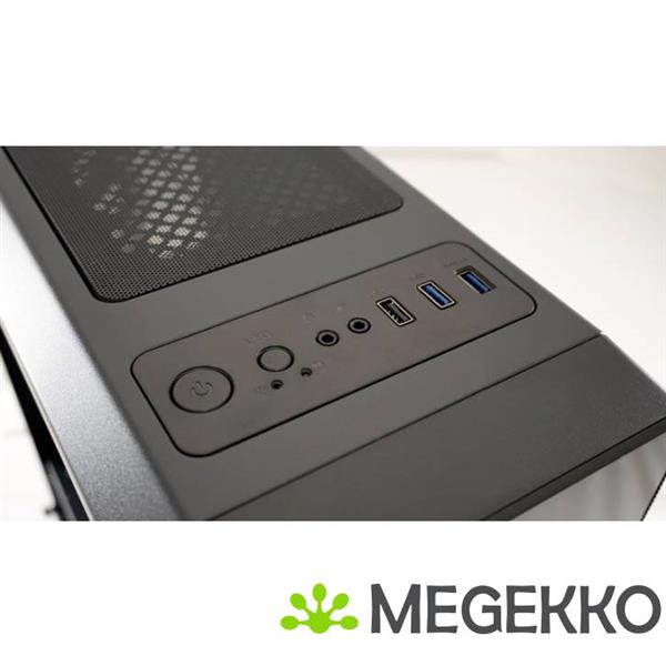 Grote foto lc power gaming 703b midi toren zwart computers en software behuizingen en kasten