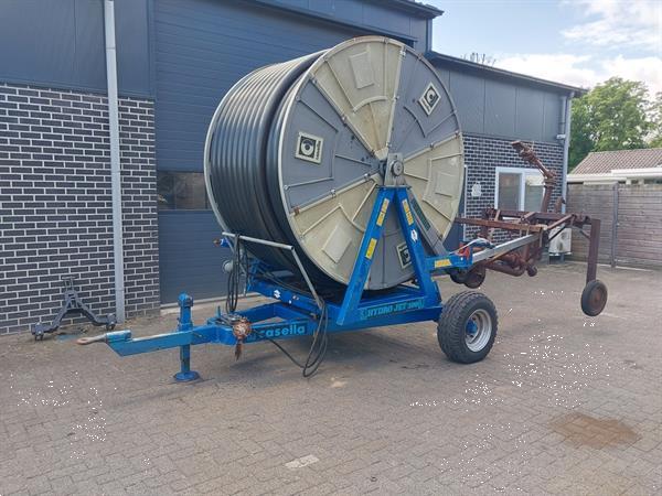 Grote foto casella hydro jet 100 280 beregeningshaspel met computer agrarisch beregeningapparatuur