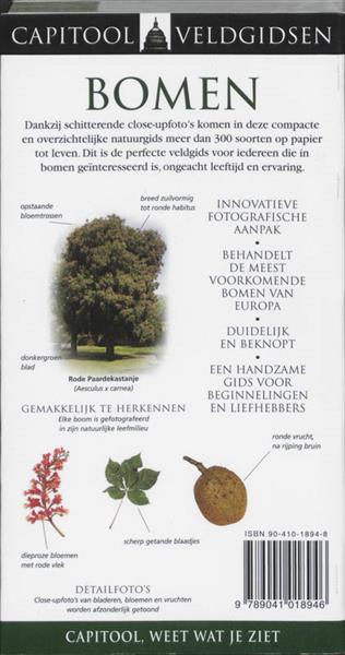 Grote foto bomen capitool natuurgidsen boeken hobby en vrije tijd