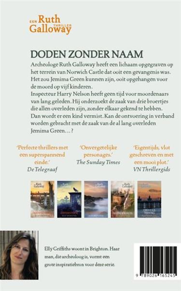 Grote foto doden zonder naam ruth galloway 6 boeken thrillers