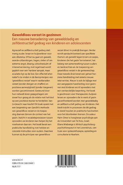 Grote foto geweldloos verzet in gezinnen boeken psychologie