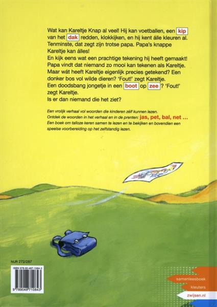 Grote foto kareltje knap kleuters samenleesboeken boeken jeugd 13 jaar en ouder