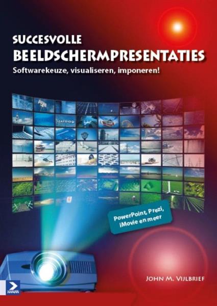 Grote foto succesvolle beeldschermpresentaties boeken informatica computer