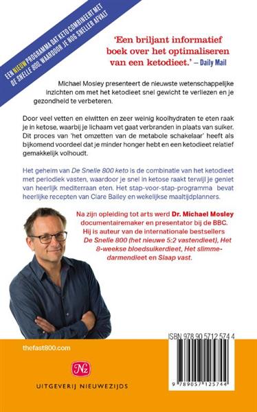 Grote foto de snelle 800 keto boeken overige boeken