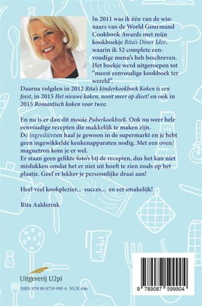 Grote foto het puberkookboek boeken kookboeken