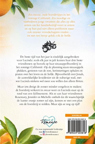 Grote foto zon in de sinaasappelboomgaard kustdromen 2 boeken overige boeken