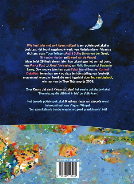 Grote foto wie heeft hier met verf lopen smijten po ziespektakel 3 boeken overige boeken