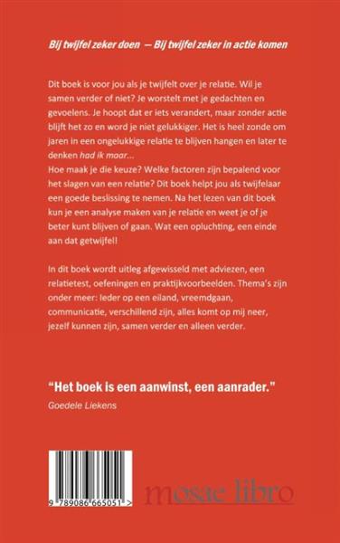 Grote foto bij twijfel zeker doen boeken politiek en maatschappij