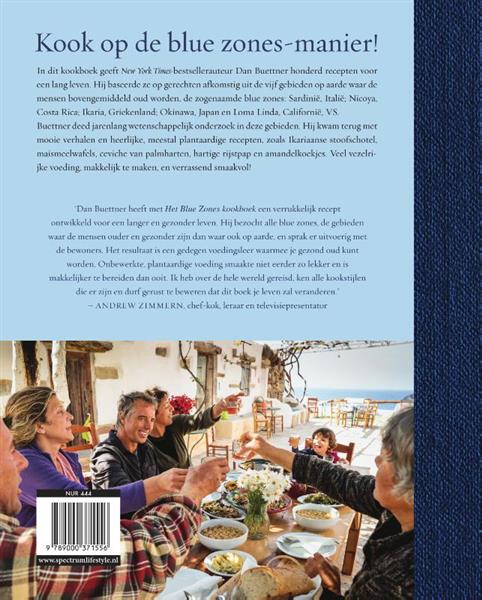 Grote foto het blue zones kookboek boeken kookboeken