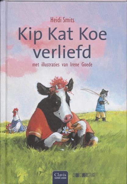 Grote foto kip kat koe verliefd samenleesboeken boeken jeugd 13 jaar en ouder