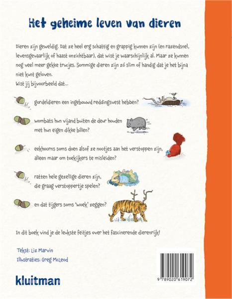 Grote foto het geheime leven van dieren boeken overige boeken