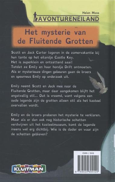 Grote foto het mysterie van de fluitende grotten avontureneiland boeken jeugd 13 jaar en ouder