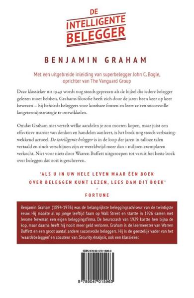 Grote foto de intelligente belegger boeken overige boeken