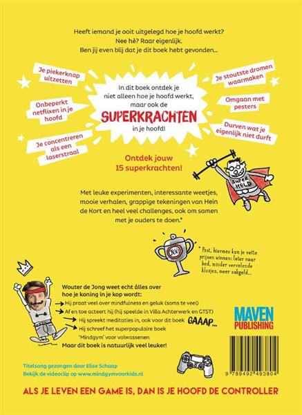 Grote foto superkrachten voor je hoofd superkrachten voor je hoofd boeken overige boeken