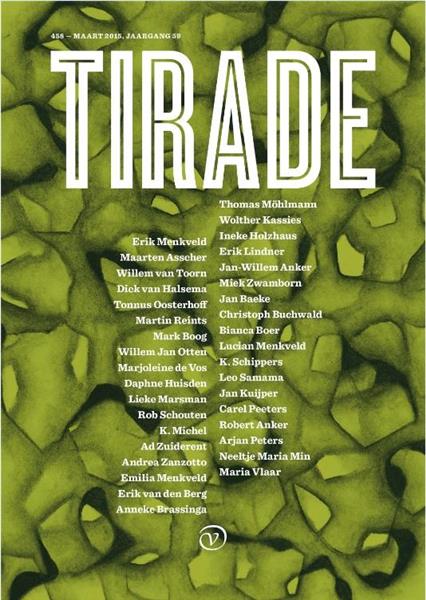 Grote foto tirade 458 mrt 2015 jrg 59 tirade boeken literatuur