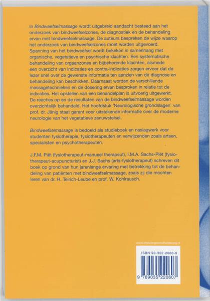 Grote foto bindweefselmassage boeken wetenschap