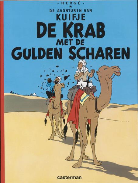 Grote foto kuifje 8 de krab met de gulden scharen de avonturen van kuifje boeken stripboeken