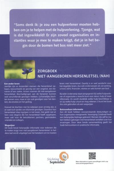 Grote foto niet aangeboren hersenletsel zorgboek boeken gezondheid en voeding