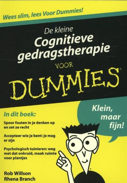 Grote foto de kleine cognitieve gedragstherapie voor dummies voor dummies boeken psychologie