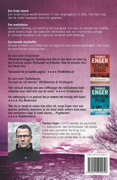 Grote foto bloedmist henning juul 3 boeken thrillers