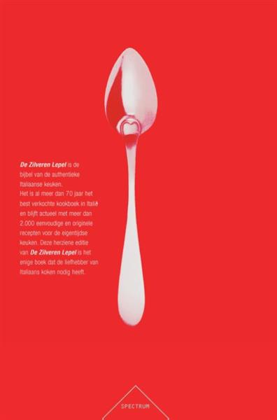 Grote foto de zilveren lepel de zilveren lepel boeken kookboeken