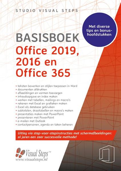Grote foto basisboek office 2019 2016 en office 365 boeken informatica computer
