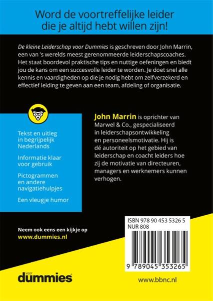 Grote foto de kleine leiderschap voor dummies boeken overige boeken