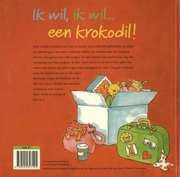 Grote foto ik wil ik wil een krokodil boeken jeugd 13 jaar en ouder