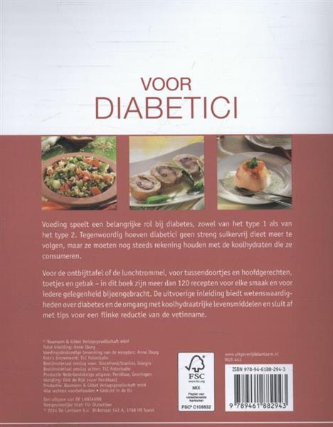 Grote foto voor diabetici gezonde voeding boeken kookboeken