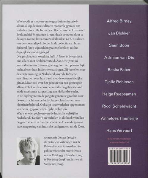 Grote foto indisch leven in nederland boeken politiek en maatschappij