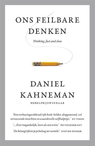 Grote foto ons feilbare denken boeken psychologie