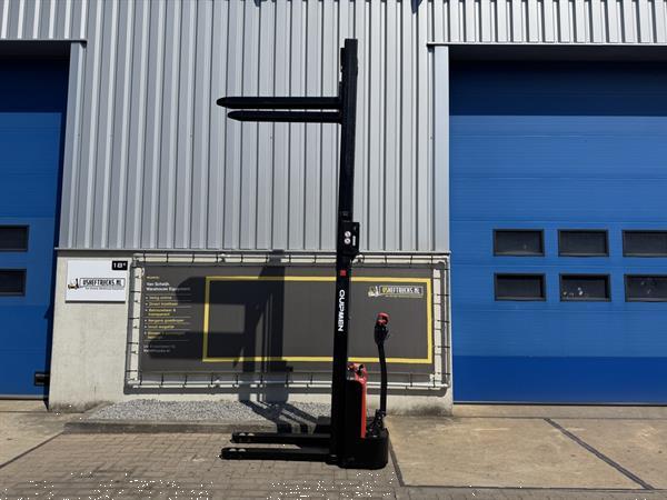 Grote foto vs 22194 elektrische stapelaar ep 3300mm nieuwstaat doe het zelf en verbouw hefwerktuigen