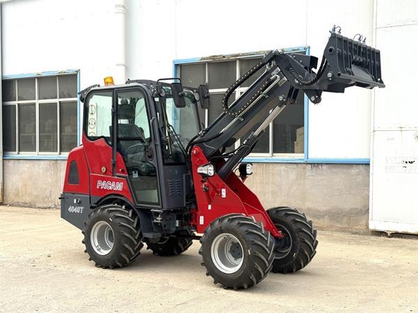 Grote foto pacam 4040t telescoop kniklader 46 pk 3ton 3.50 mt hefhoogte bak doe het zelf en verbouw kranen en graafmachines