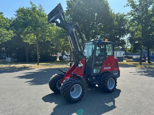 Grote foto pacam 4040t telescoop kniklader 46 pk 3ton 3.50 mt hefhoogte bak doe het zelf en verbouw kranen en graafmachines