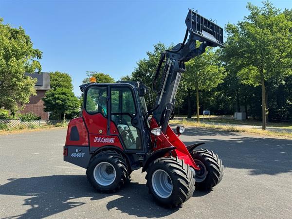 Grote foto pacam 4040t telescoop kniklader 46 pk 3ton 3.50 mt hefhoogte bak doe het zelf en verbouw kranen en graafmachines