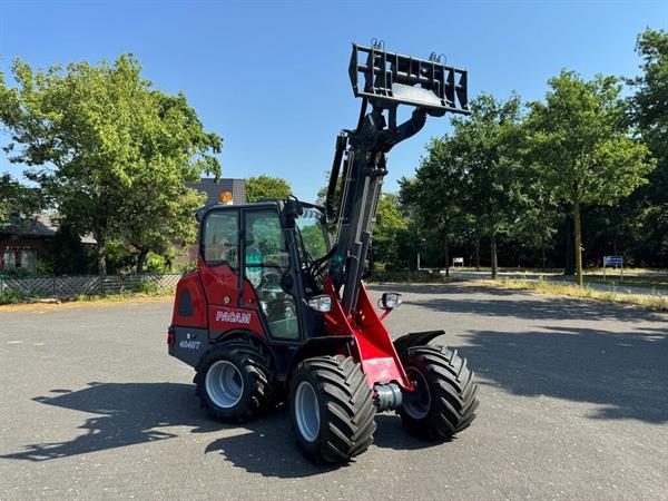 Grote foto pacam 4040t telescoop kniklader 46 pk 3ton 3.50 mt hefhoogte bak doe het zelf en verbouw kranen en graafmachines