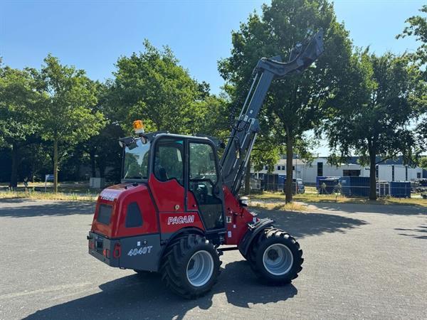 Grote foto pacam 4040t telescoop kniklader 46 pk 3ton 3.50 mt hefhoogte bak doe het zelf en verbouw kranen en graafmachines