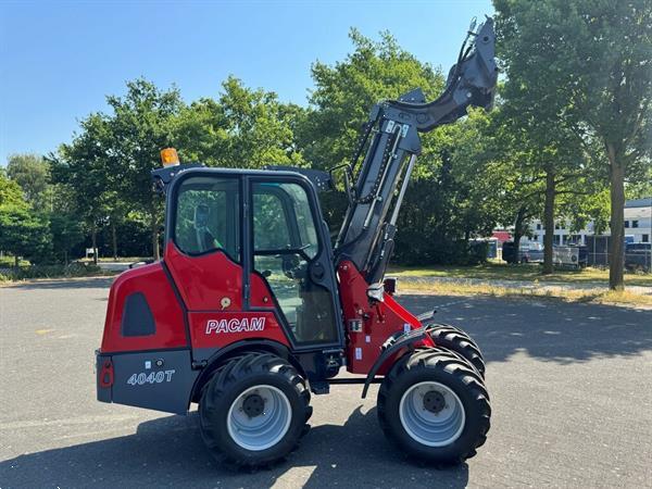 Grote foto pacam 4040t telescoop kniklader 46 pk 3ton 3.50 mt hefhoogte bak doe het zelf en verbouw kranen en graafmachines